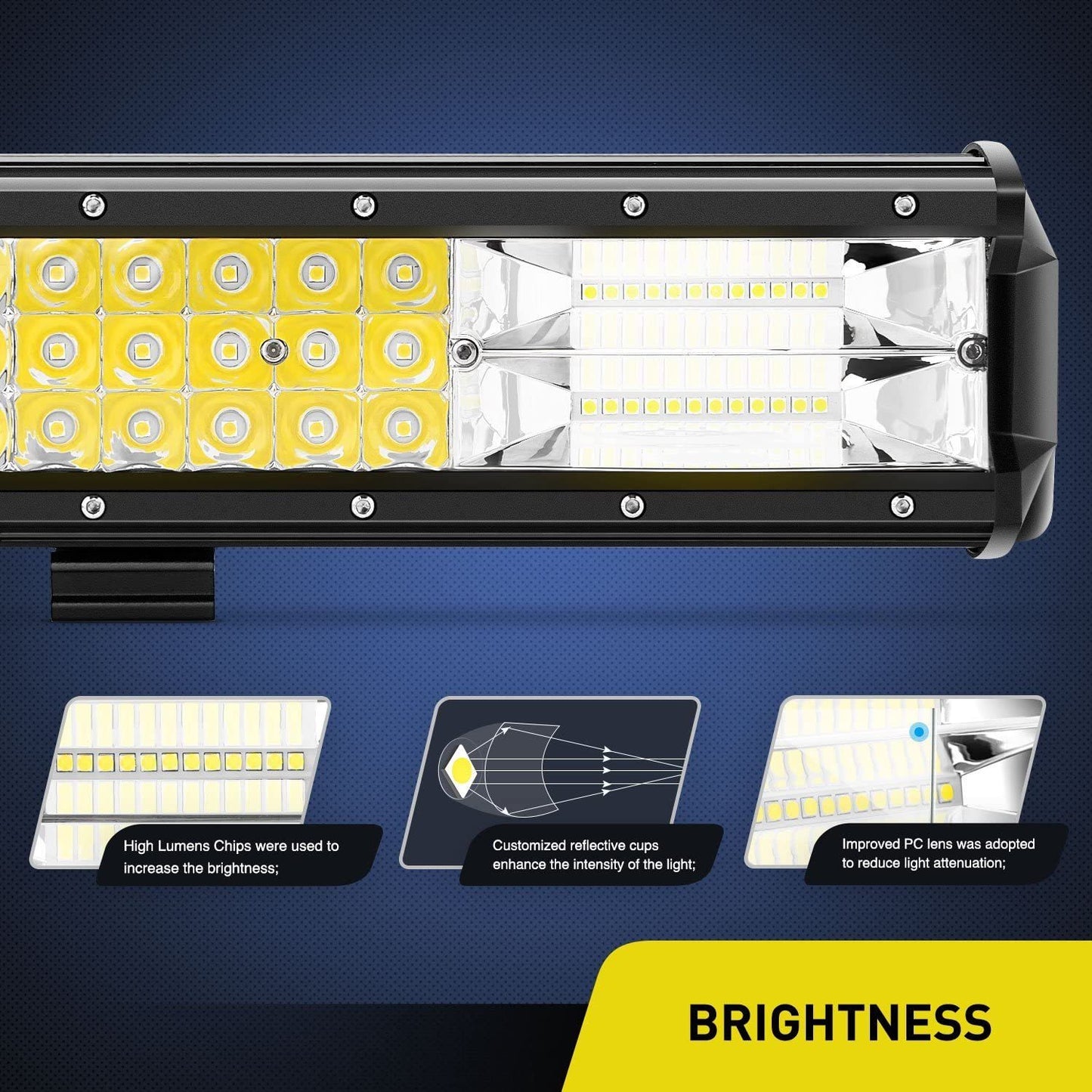 50" High Powered Light Bar WL-50C