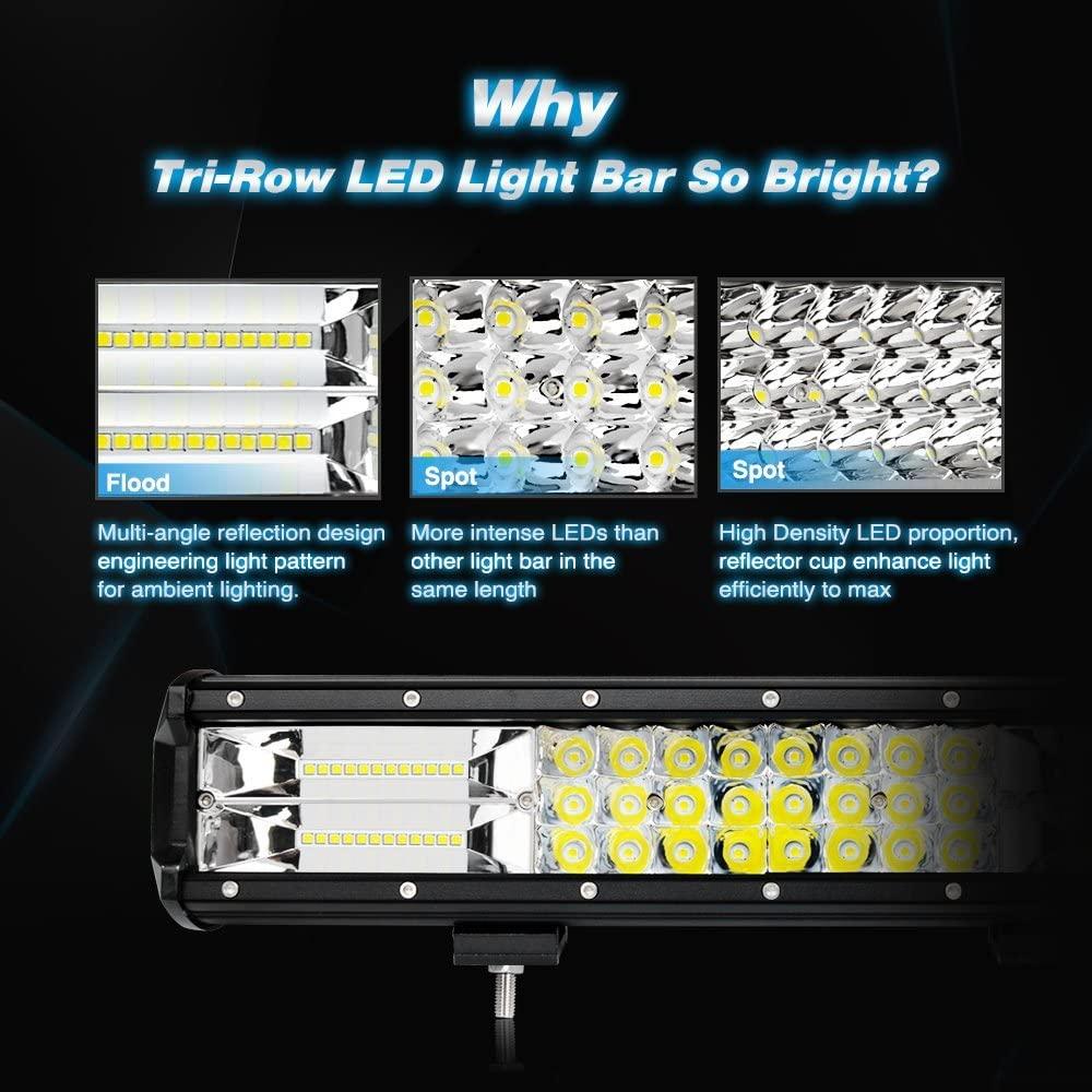 50" High Powered Light Bar WL-50C