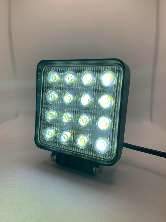 Heavy Duty 4x4 Boating/Driving Light Yellow/White Dual Function NEW!