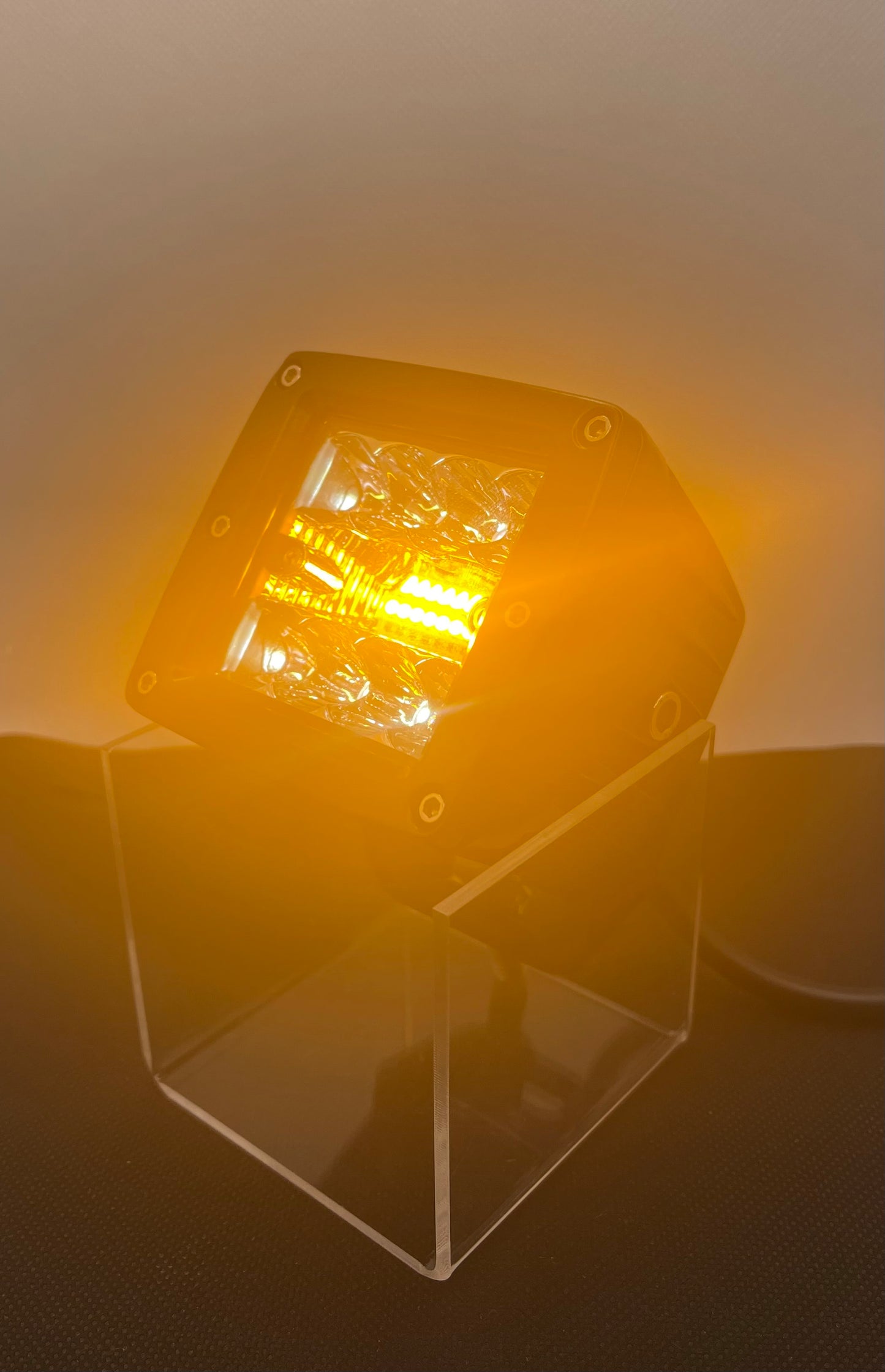 3X3 Heavy Duty Led Cube Light 6 functions including strobe/emergency function