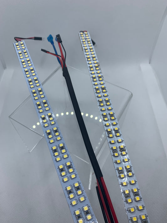 12 Volt LED Fluorescent Light Conversion Kits Bright White and Soft White CALF296-W/SW