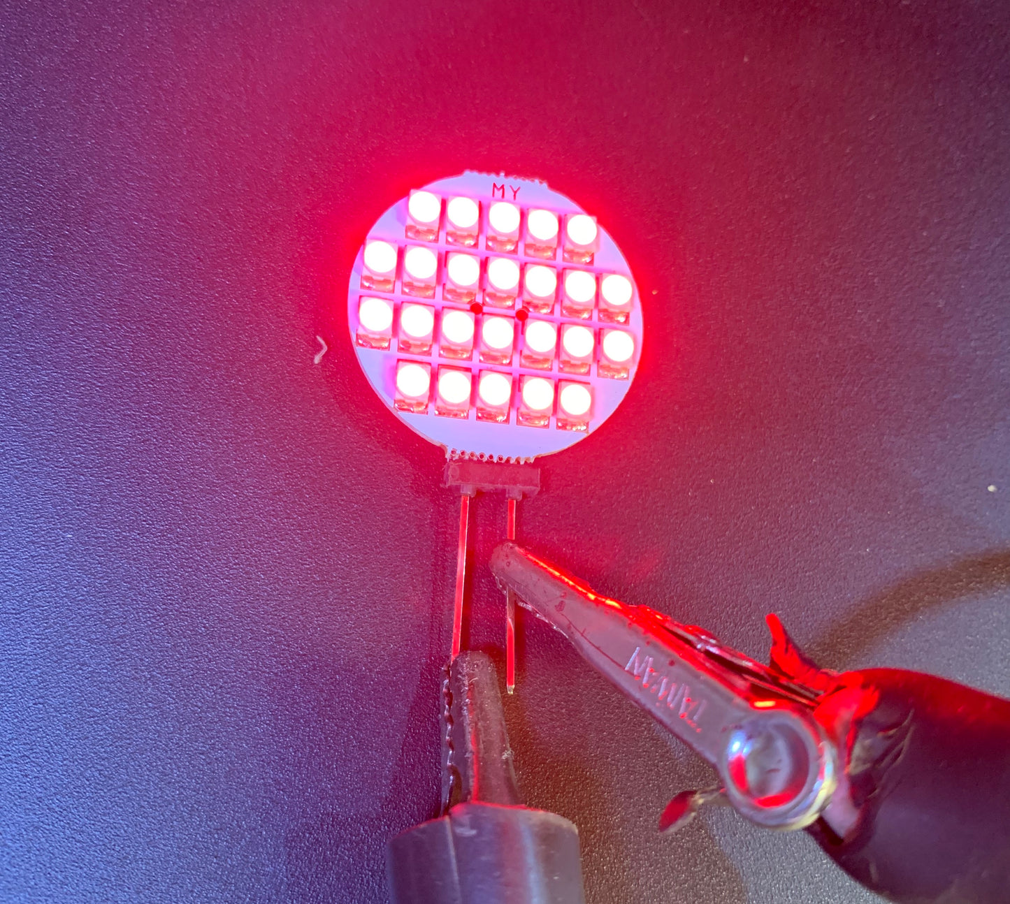 LED Halogen Replacement Side Pin Bright White, Soft White, Blue, or Red  LB24-W-S
