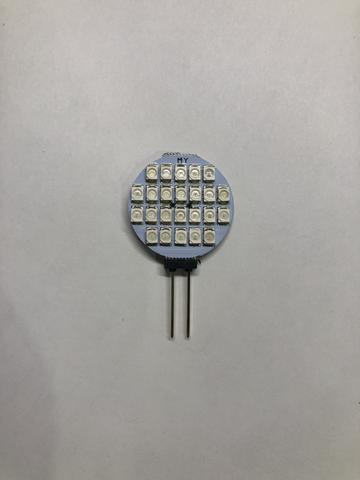 LED Halogen Replacement Side Pin Bright White, Soft White, Blue, or Red  LB24-W-S
