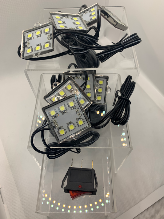 8 Piece LED Truck Bed Lights