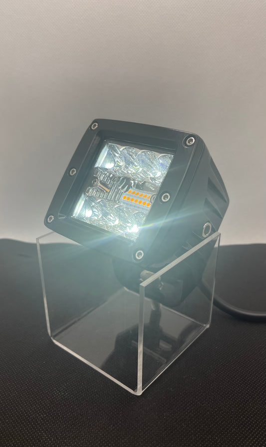 3X3 Heavy Duty Led Cube Light 6 functions including strobe/emergency function
