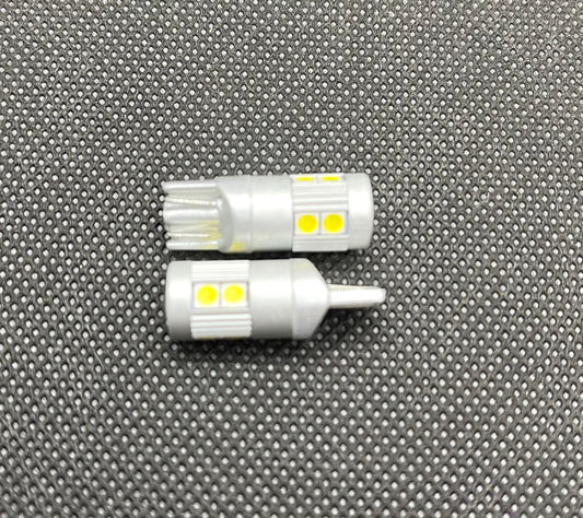 Wedge Shape LED White Wedge  9 LEDs   T10-9-W
